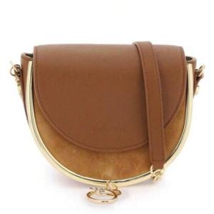 Mara Suede and Leather Crossbody Bag