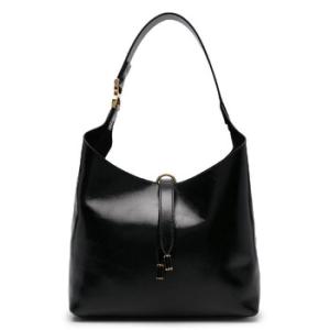 Marcie Leather Hobo Shoulder Bag
