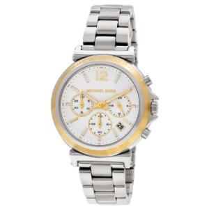 Maren Chronograph Quartz White Dial Watch MK7495