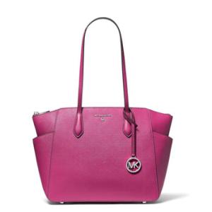 Marilyn Medium Saffiano Leather Tote Bag
