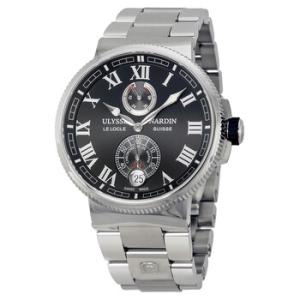 Marine Chronometer Black Dial Watch 11831267M42