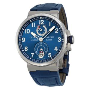 Marine Chronometer Blue Dial Watch