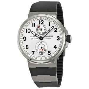 Marine Chronometer Silver Dial Watch