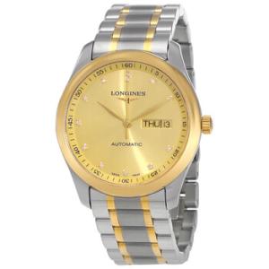 Master Automatic Diamond Champagne Dial Watch L2.755.5.37.7