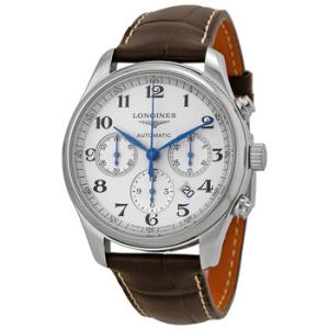Master Chronograph Automatic Silver Dial Watch L27594783