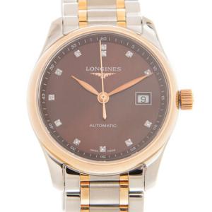 Master Collection Automatic Diamond Brown Dial Watch L2.257.5.67.7