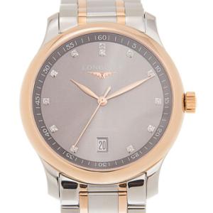 Master Collection Diamond Grey Dial Watch L2.628.5.07.7