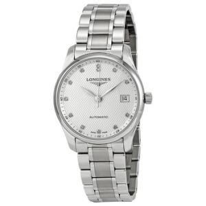 Master Collection Silver Diamond Dial Stainless Steel L25184776