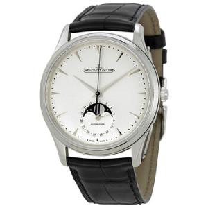 Master Silver Dial Leather Watch Q1368420
