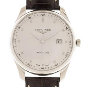 Master Ultra Thin Automatic Diamond Silver Dial Watch L2.893.4.77.3