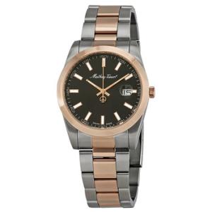 Mathey I Quartz Black Dial Watch H450RN