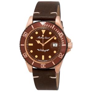 Mathey Vintage Bronze Automatic Brown Dial Watch H901BZM