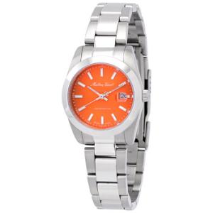 Mathy I Quartz Orange Dial Watch D451OR
