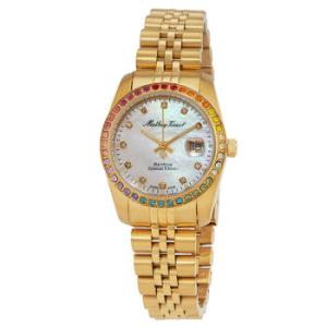 Mathy Rainbow Quartz White Dial Watch D809PQYI
