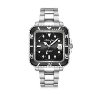 Mathy Vintage Square Quartz Black Dial Watch H902QAN