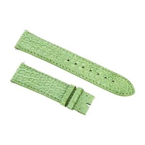 Matte Lime Green Alligator Leather Strap