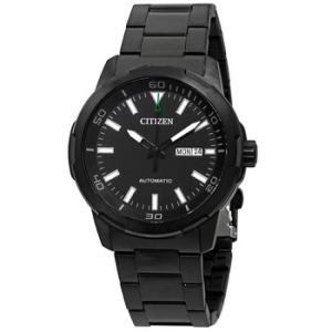 Mechanical Automatic Black Dial Watch NH837582E
