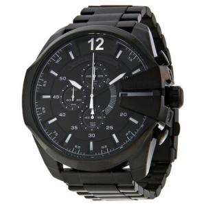 Mega Chief Chronograph Black Dial Watch DZ4283