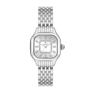 Meggie Quartz Diamond Silver Dial Watch MWW33B000012