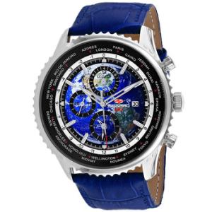 Meridian World Timer GMT Blue Dial Watch SP7132