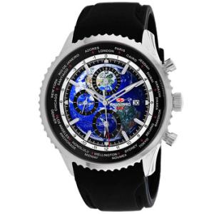 Meridian World Timer GMT Chronograph Quartz Blue Dial Watch SP7520