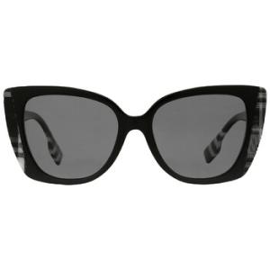 Meryl Polarized Dark Grey Butterfly Sunglasses BE4393 405181