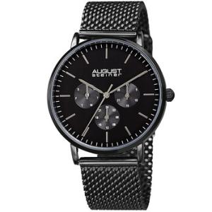 Mesh Bracelet Black Dial Watch AS8255BK