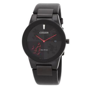 Mickey Mouse EcoDrive Black Dial Watch AU106906W