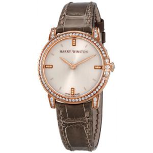 Midnight Champagne Sunray Dial 18kt Rose Gold Diamond Watch MIDQHM32RR002
