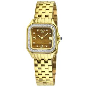 Milan Diamond Brown Dial Watch 121121B