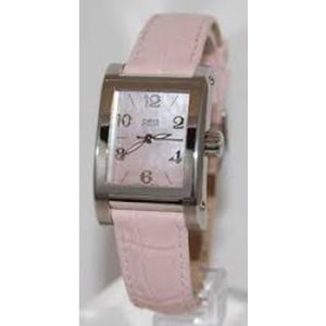 Miles Mother of Pearl Dial Stainless Steel Pink Leather Watch 56175264058LS