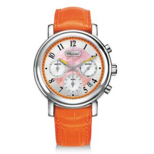 Mille Miglia Elton John Chronograph Automatic Orange Mother of Pearl Watch