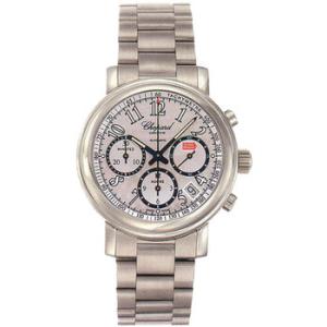 Mille Miglia Steel Silver Chronograph Watch