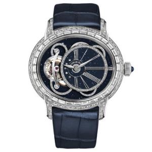 Millenary Tourbillon Blue Aventurine Dial Hand Wind Diamond Watch 26381BC.ZZ.D312CR.01