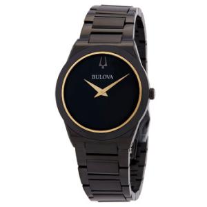 Millennia Quartz Black Dial Watch 98A313