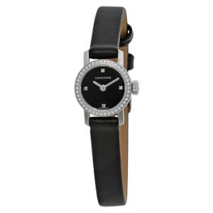 Mini Black Dial Diamond Watch L23030572