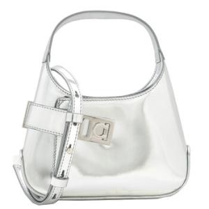 Mini Metallic Arch Shoulder Bag