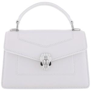 Mini Serpenti Forever Leather Top Handle Bag