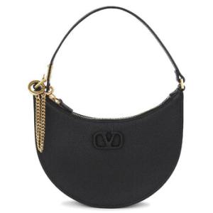 Mini VLogo Signature Leather Hobo Bag