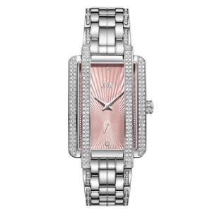 Mink Collection Quartz Diamond Pink Dial Watch J6358H