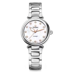 Miss Lovely Automatic Mother of Pearl Dial Watch 23978S622