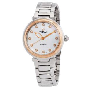 Miss Lovely Automatic Mother of Pearl Dial Watch 23978 SRG622