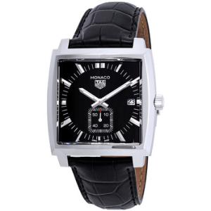 Monaco Black Dial Watch WAW131A.FC6177