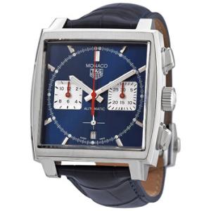 Monaco Chronograph Automatic Blue Sunray Dial Watch CBL2111.FC6453