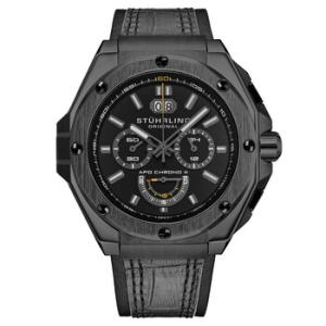 Monaco Chronograph Quartz Black Dial Watch M18238
