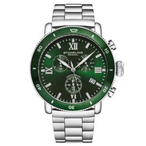 Monaco Chronograph Quartz Green Dial Watch M17995