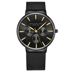 Monaco Quartz Black Dial Watch M16246