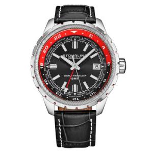 Monaco Quartz Black Dial Watch M18226