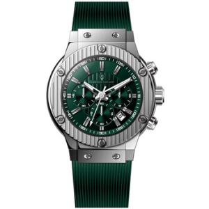 Monarchy Chronograph Quartz Green Dial Watch CV8143