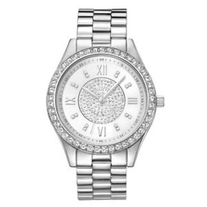 Mondrian Silver Diamond Dial Stainless Steel Watch J6303A